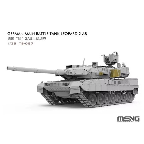 Leopard 2a8 tank model kit - tank,
