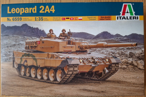Italeri leopard 2a4 - italeri, 1/35