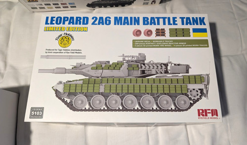 Rfm leopard 2a6 - leopard, 1:35