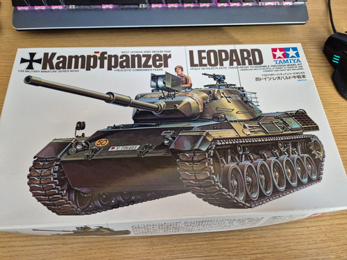 Tamiya kampfpanzer leopard - kampfpanzer,