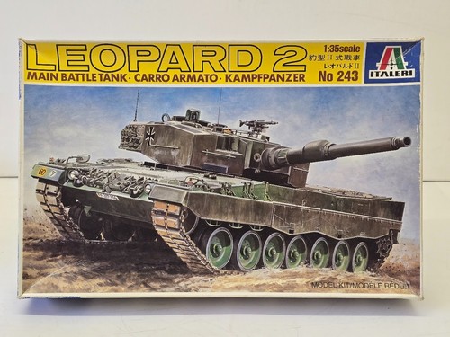 Italeri leopard main battle - italeri, 2