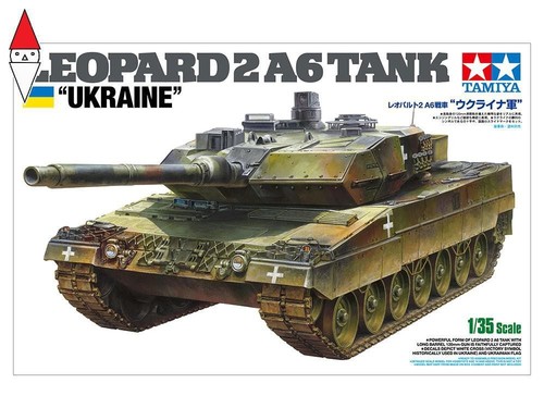 Tamiya leopard 2a6 tank - tamiya,