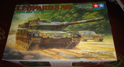 Tamiya leopard a6 - leopard, main