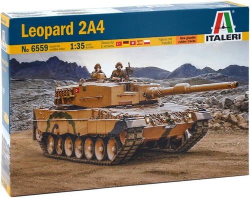Italeri 6559 leopard 2a4 - italeri,