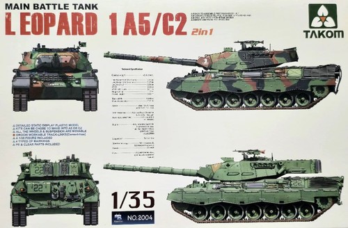 Takom leopard 2 - c2, in