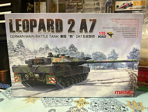 Meng 027 leopard 2 - ts-027, 1:35