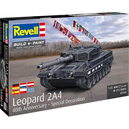 Revell 03368 leopard 2a4 40th - revell,