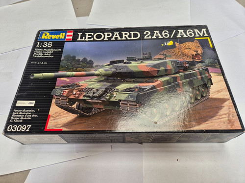 Revell leopard 2a6 a6m - 1/35,