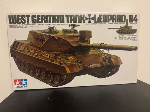 Tamiya leopard a4 tank - 1/35,